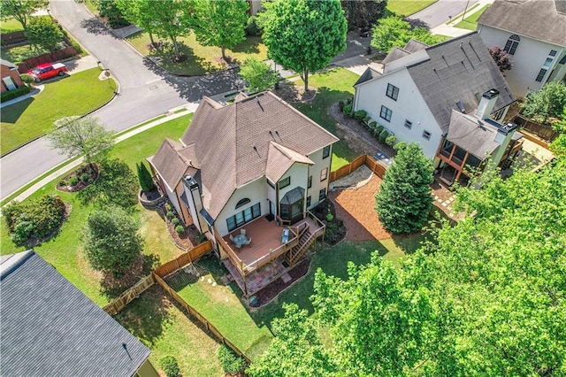 view of birds eye view of property