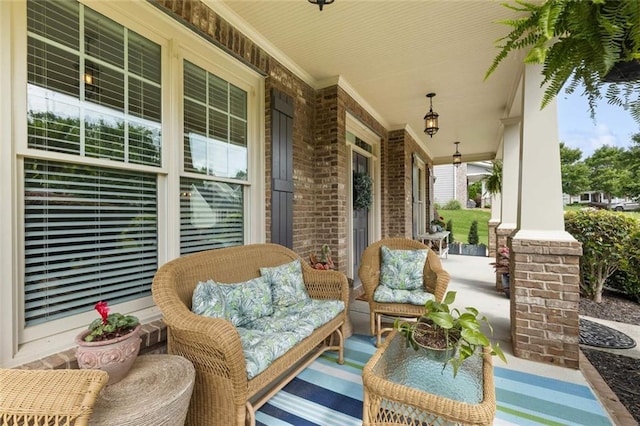 7537 Brookstone Cir, Flowery Branch, GA 30542 - view of porch