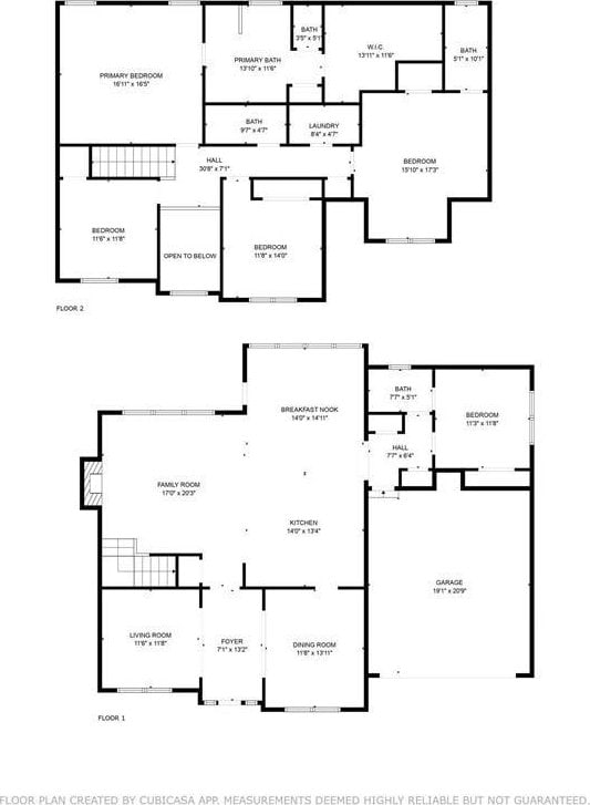 7537 Brookstone Cir, Flowery Branch, GA 30542 - view of property floor plan