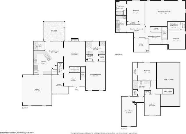 view of layout