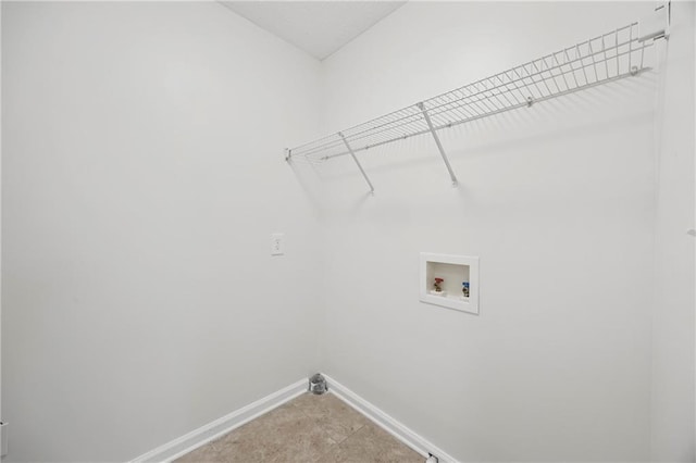 3405 Summer Brooke Way, Union City, GA 30291 - laundry room with baseboards and washer hookup