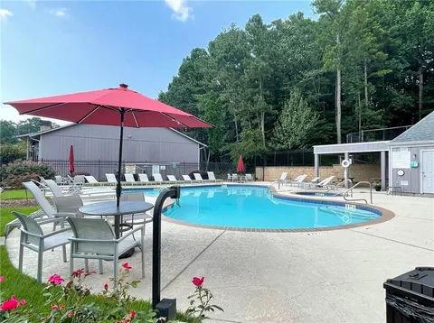 3828 Woodridge Way, Tucker, GA 30084 - community pool with a patio