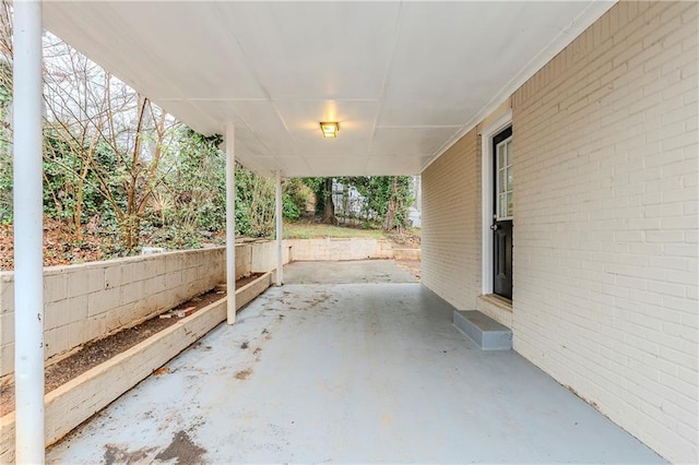 2504 Brentwood Rd, Decatur, GA 30032 - view of patio featuring a carport