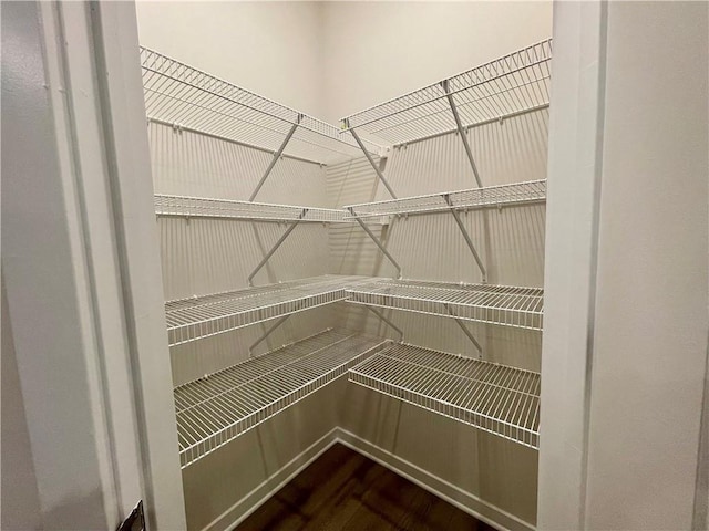 view of pantry