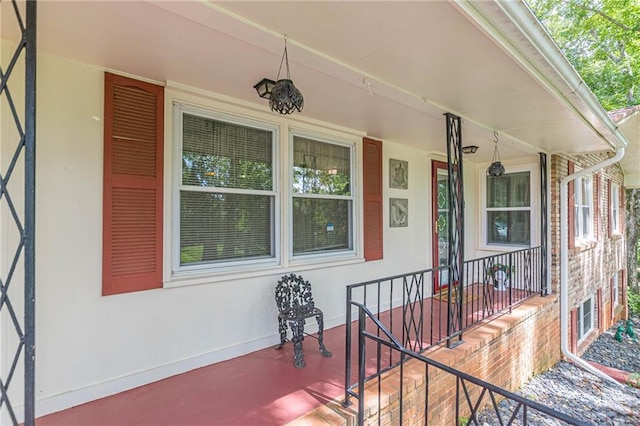 7234 Post Rd, Winston, GA 30187 - view of exterior entry featuring a porch