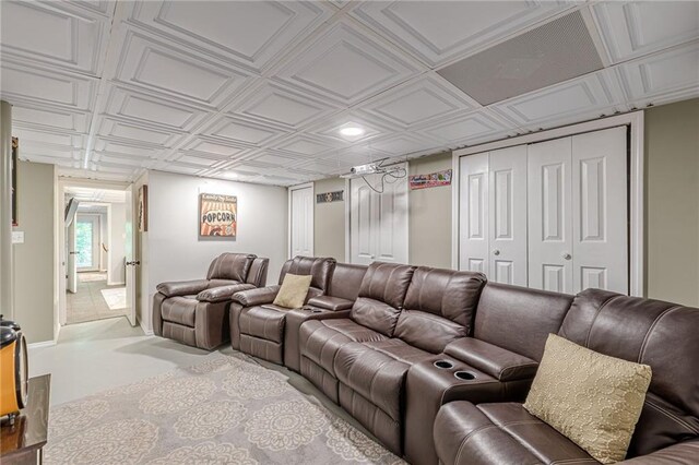 7234 Post Rd, Winston, GA 30187 - cinema room with an ornate ceiling