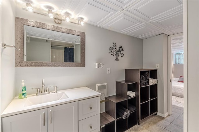 7234 Post Rd, Winston, GA 30187 - full bathroom featuring vanity and tile patterned floors