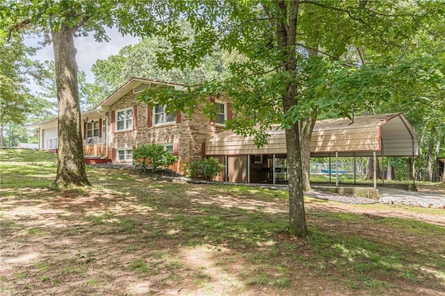 7234 Post Rd, Winston, GA 30187 - view of front of home featuring brick siding