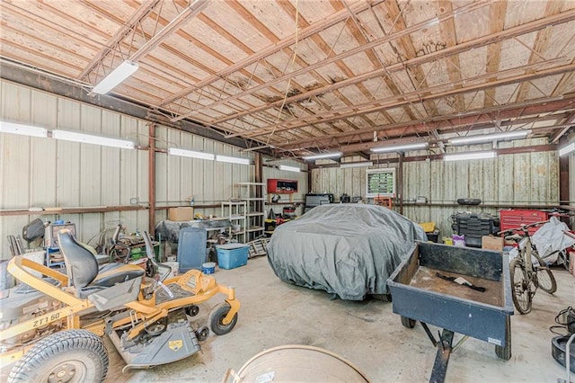 7234 Post Rd, Winston, GA 30187 - view of garage