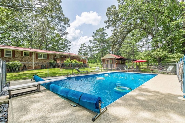 7234 Post Rd, Winston, GA 30187 - view of pool with a patio