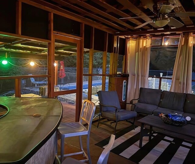 7234 Post Rd, Winston, GA 30187 - view of sunroom / solarium