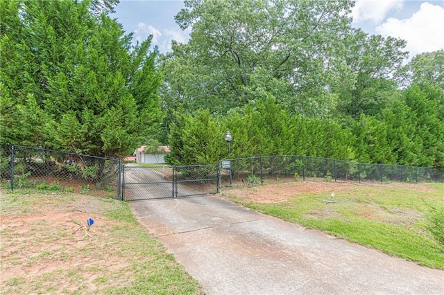7234 Post Rd, Winston, GA 30187 - view of street with a gate and a gated entry
