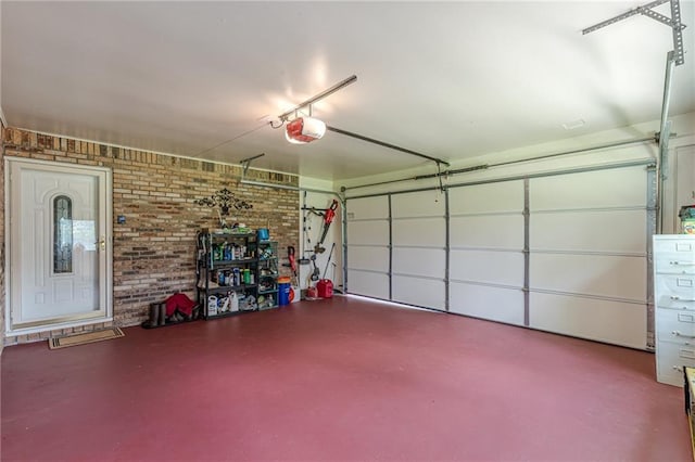 7234 Post Rd, Winston, GA 30187 - garage featuring a garage door opener