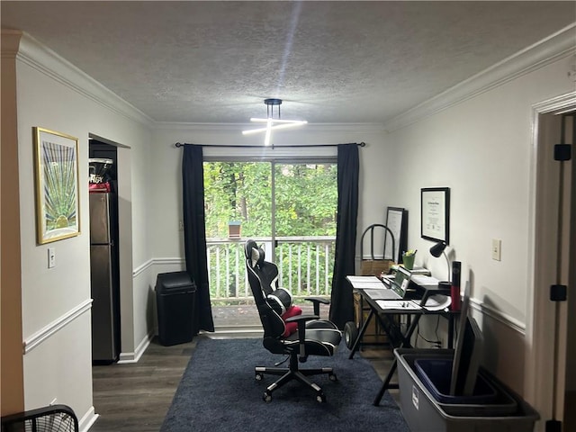 122 Sterling Ct Unit 122, Alpharetta, GA 30004 - office space featuring wood finished floors and crown molding