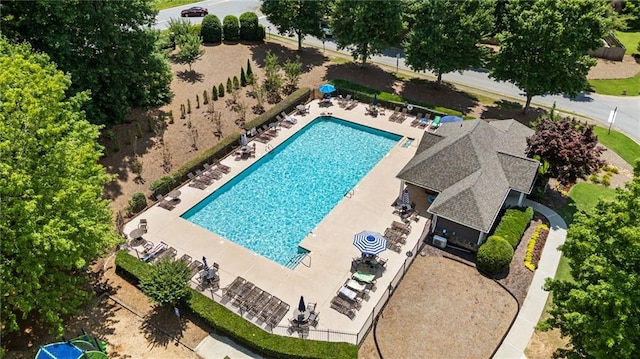 217 Springs Xing, Canton, GA 30114 - community pool with a patio