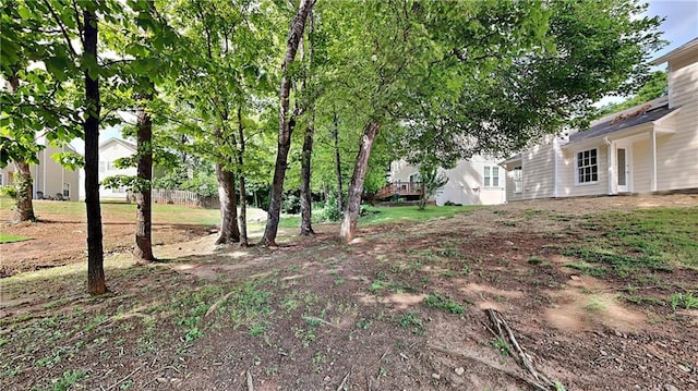view of yard