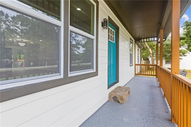 2310 Whitehead Place Dr, Suwanee, GA 30024 - view of covered porch