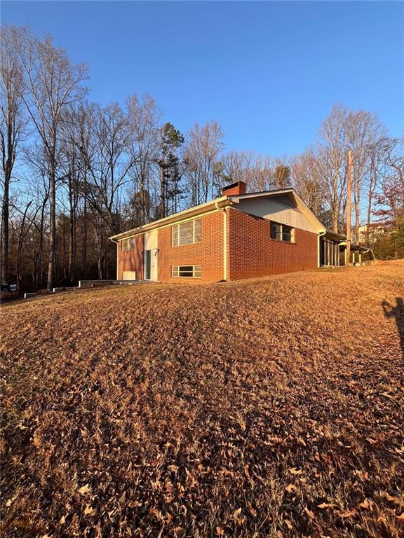 view of side of home