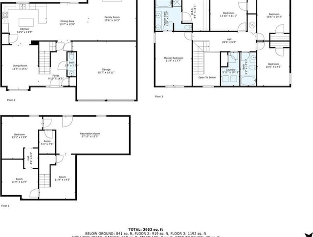 5077 Newpark Dr NW, Acworth, GA 30101 - floor plan