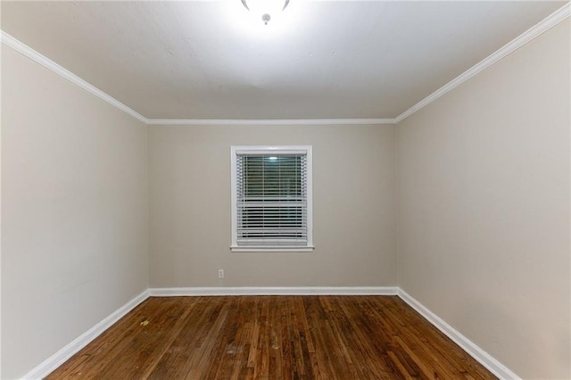 3147 Canary Ct, Decatur, GA 30032 - empty room with ornamental molding and dark hardwood / wood-style floors
