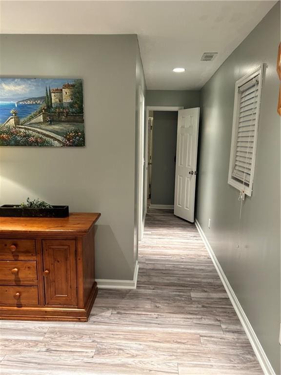 1784 Virginia Grove Ln, Lawrenceville, GA 30045 - hall with light wood-style floors and recessed lighting