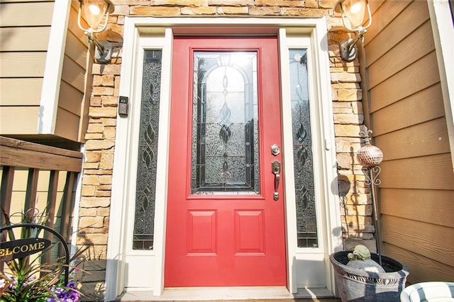 1784 Virginia Grove Ln, Lawrenceville, GA 30045 - entrance to property featuring stone siding