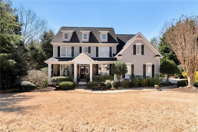 view of front of home featuring a porch