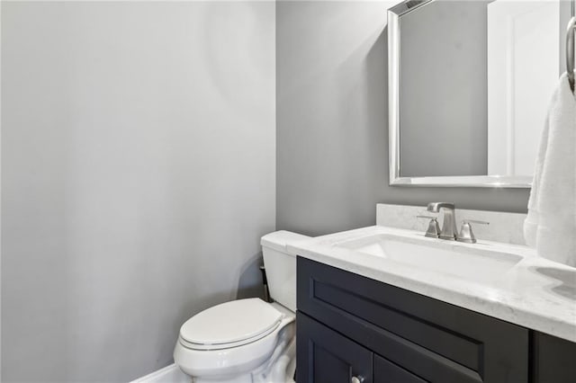 2362 Saint Davids Sq NW, Kennesaw, GA 30152 - half bathroom with toilet and vanity