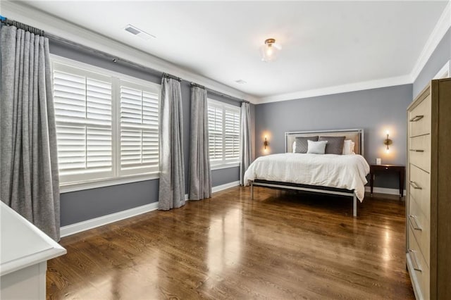 2362 Saint Davids Sq NW, Kennesaw, GA 30152 - bedroom with crown molding, wood finished floors, and baseboards