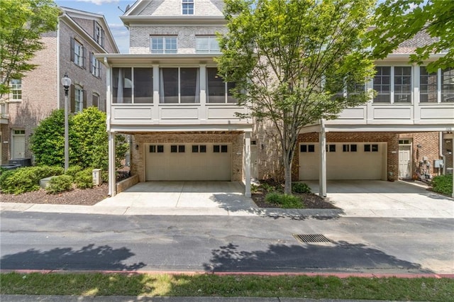 2362 Saint Davids Sq NW, Kennesaw, GA 30152 - view of front facade featuring brick siding and an attached garage