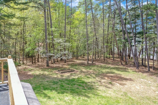 3464 Maynard Cir, Gainesville, GA 30506 - view of yard featuring a wooded view