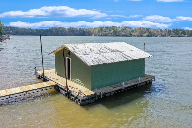 3464 Maynard Cir, Gainesville, GA 30506 - dock area featuring a water view