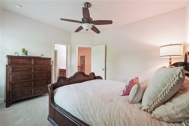 715 Saybeck Way, Milton, GA 30004 - bedroom featuring light carpet and ceiling fan