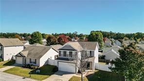 birds eye view of property featuring a residential view