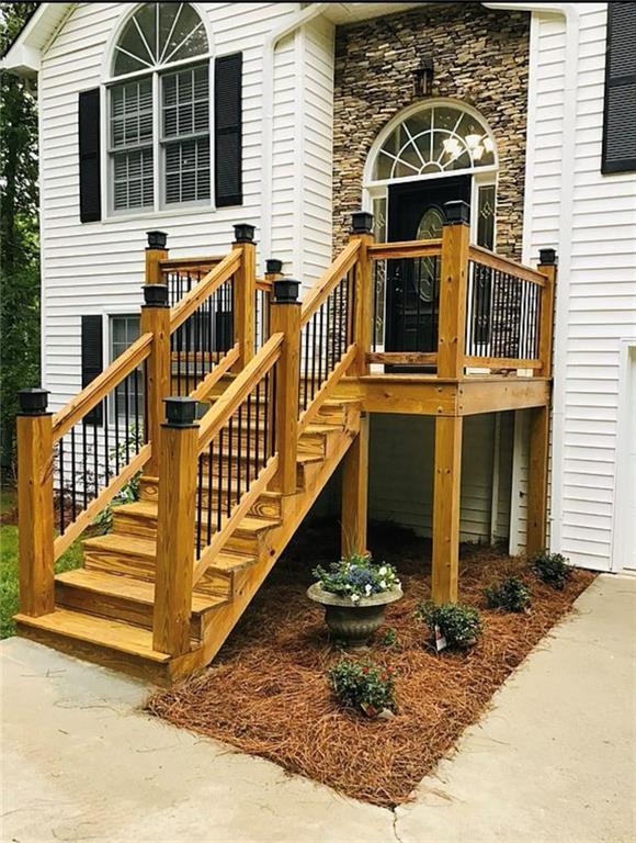 3535 Cameron Cir, Gainesville, GA 30506 - view of wooden deck