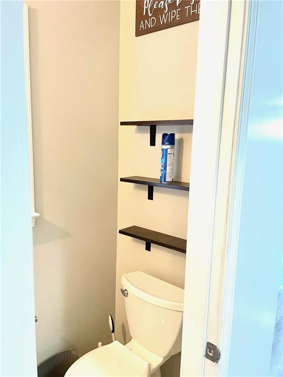 bathroom with toilet