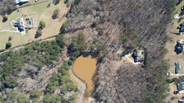 744 Hampton Locust Grove Rd, Hampton, GA 30228 - birds eye view of property with a water view