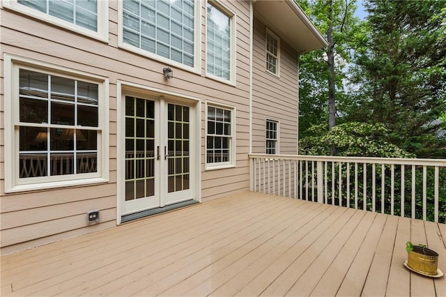 135 Stone Orchard Ct, Milton, GA 30004 - deck with french doors