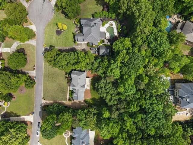 135 Stone Orchard Ct, Milton, GA 30004 - aerial view of property and surrounding area with nearby suburban area