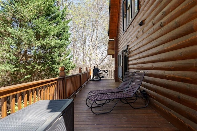 view of deck
