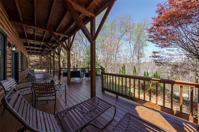 view of deck