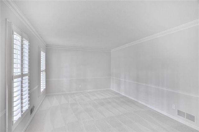 3320 Woodleaf Way, Marietta, GA 30062 - spare room with carpet flooring, crown molding, and baseboards