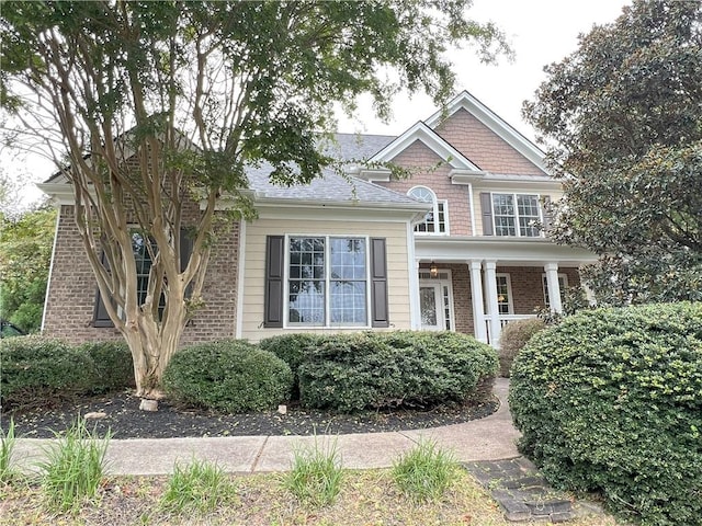 view of front of home featuring a porch