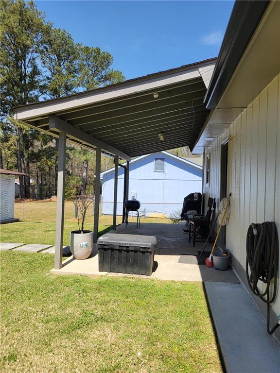 view of yard