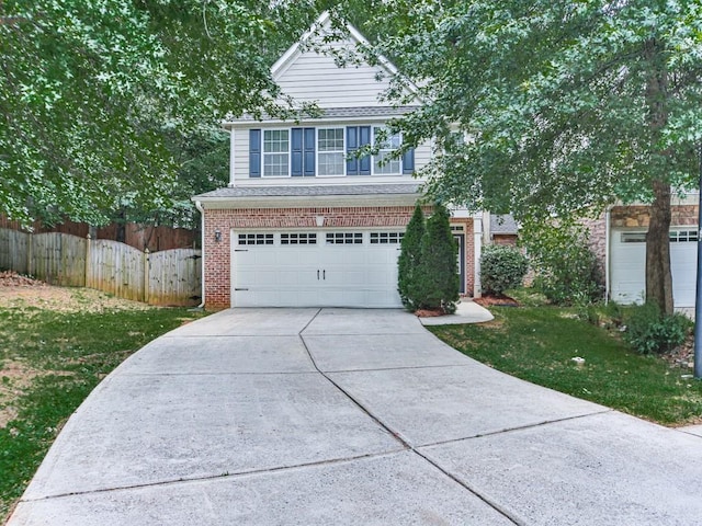 20 Preserve Dr, Newnan, GA 30263 - view of front facade with driveway, brick siding, and an attached garage