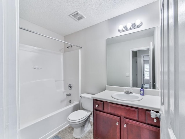 20 Preserve Dr, Newnan, GA 30263 - full bath with vanity, bathtub / shower combination, and a textured ceiling