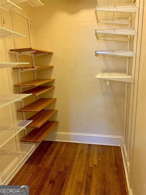 view of pantry