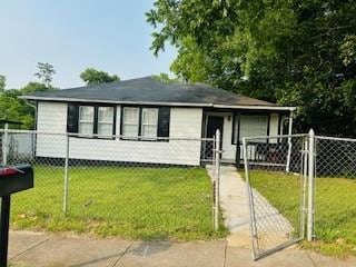 151 N Church St, Buford, GA 30518 - view of front of home with a gate