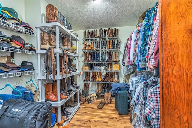 130 Brooklet Way, Brooks, GA 30205 - walk in closet featuring wood finished floors