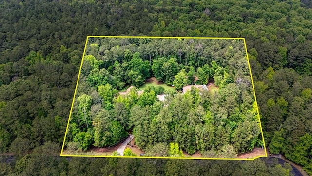 130 Brooklet Way, Brooks, GA 30205 - view of property location with a forest and property boundaries highlighted